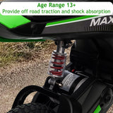 Kids Dirt Bike, 350W Electric Motorcycle Up to 14.29MPH