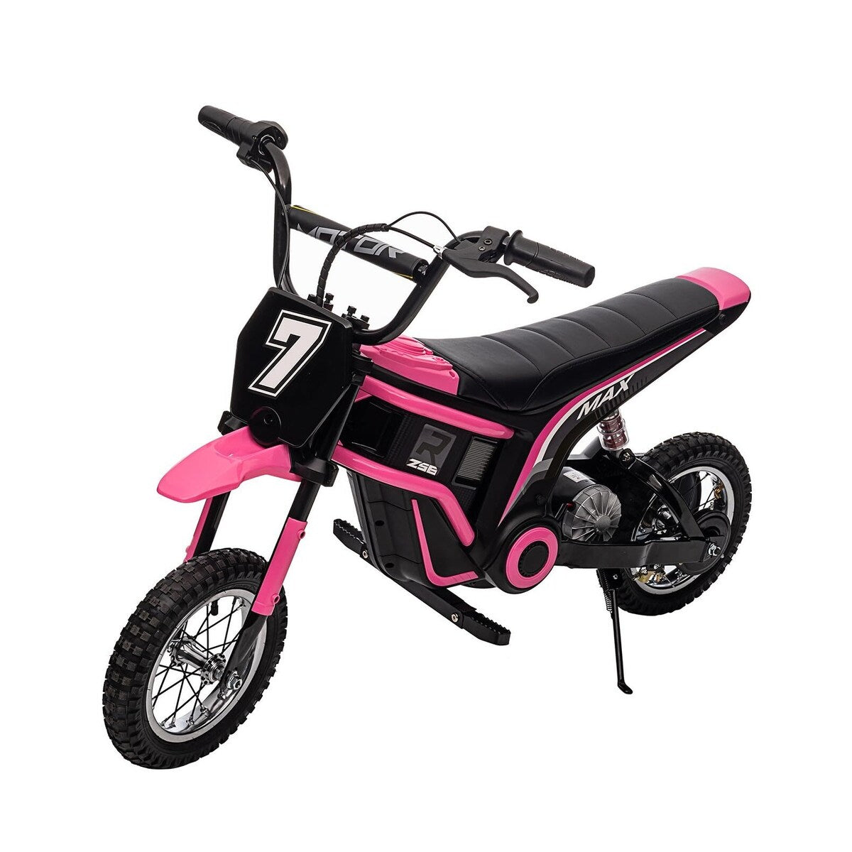 Kids Dirt Bike, 350W Electric Motorcycle Up to 14.29MPH