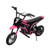 Kids Dirt Bike, 350W Electric Motorcycle Up to 14.29MPH