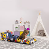 Kids Floor Pillow Cover,Premium Cushion and Lounger Covers for Pillows