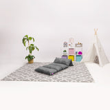 Kids Floor Pillow Cover,Premium Cushion and Lounger Covers for Pillows