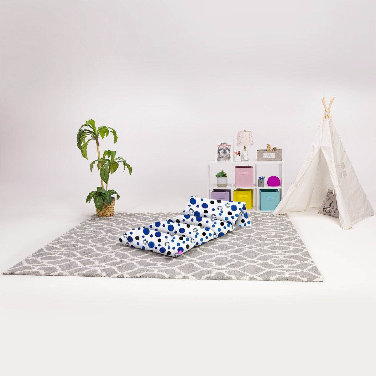 Kids Floor Pillow Cover,Premium Cushion and Lounger Covers for Pillows
