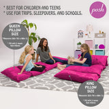 Kids Floor Pillow Cover,Premium Cushion and Lounger Covers for Pillows