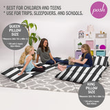 Kids Floor Pillow Cover,Premium Cushion and Lounger Covers for Pillows