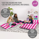 Kids Floor Pillow Cover,Premium Cushion and Lounger Covers for Pillows