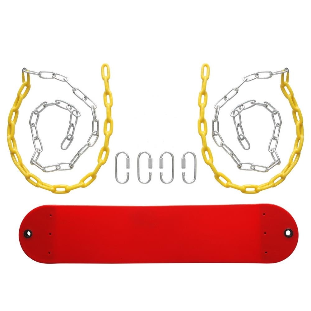 Kids Heavy Duty Swing Seat Set for Gyms Outdoor Play - N/A