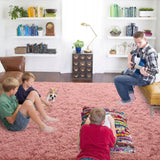 Nursery Decor Area Rug Fuzzy Carpet for Kids Children Play Mat