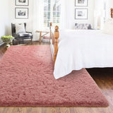 Nursery Decor Area Rug Fuzzy Carpet for Kids Children Play Mat