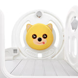 Kids Playground Climber Freestanding Slide Playset with Basketball Hoop Play Combination for Babies Indoor & Outdoor