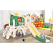 Kids Playset Structure With Freestanding Slide