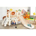 Kids Playset Structure With Freestanding Slide