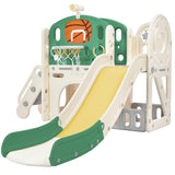 Kids Playset Structure With Freestanding Slide
