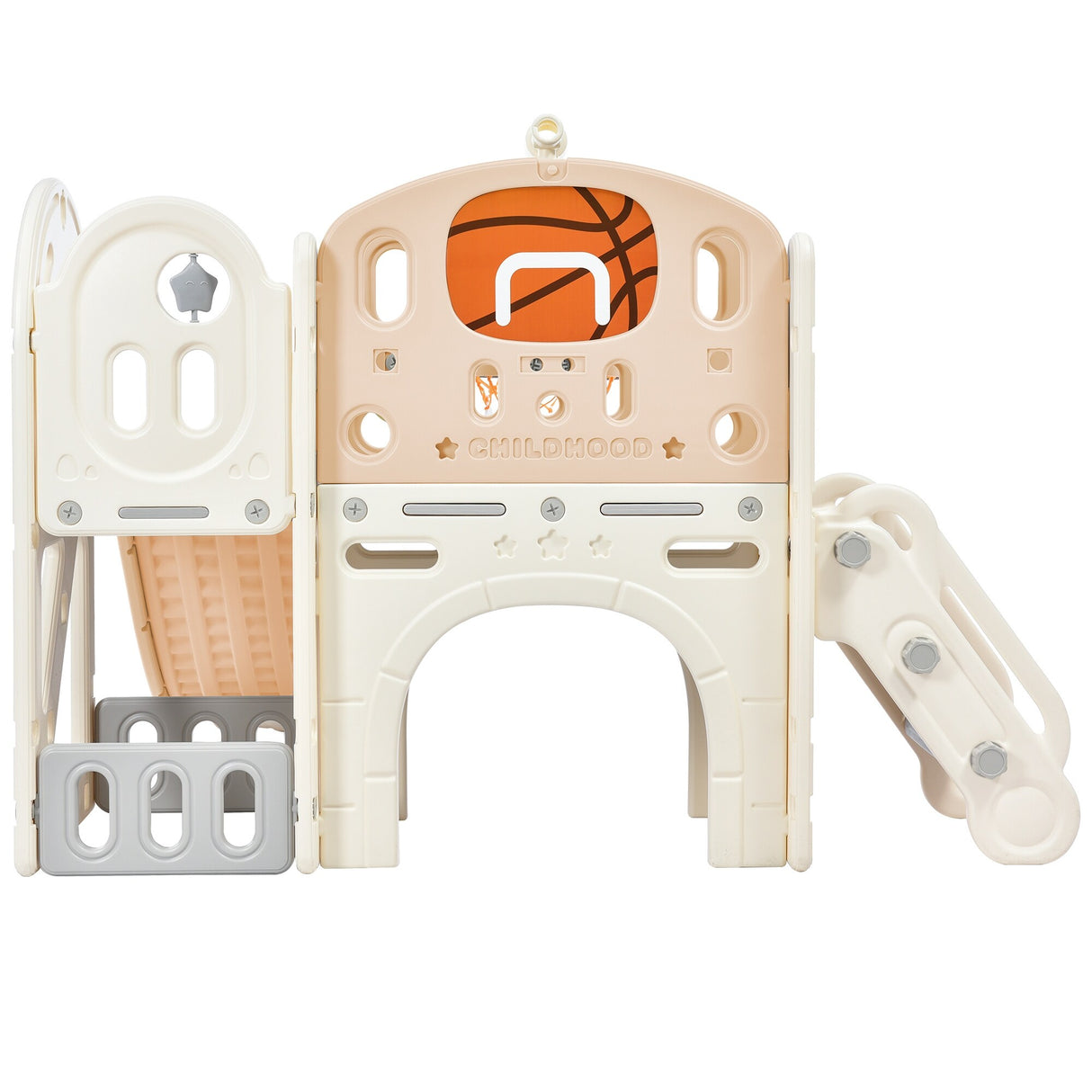 Kids Playset Structure With Freestanding Slide