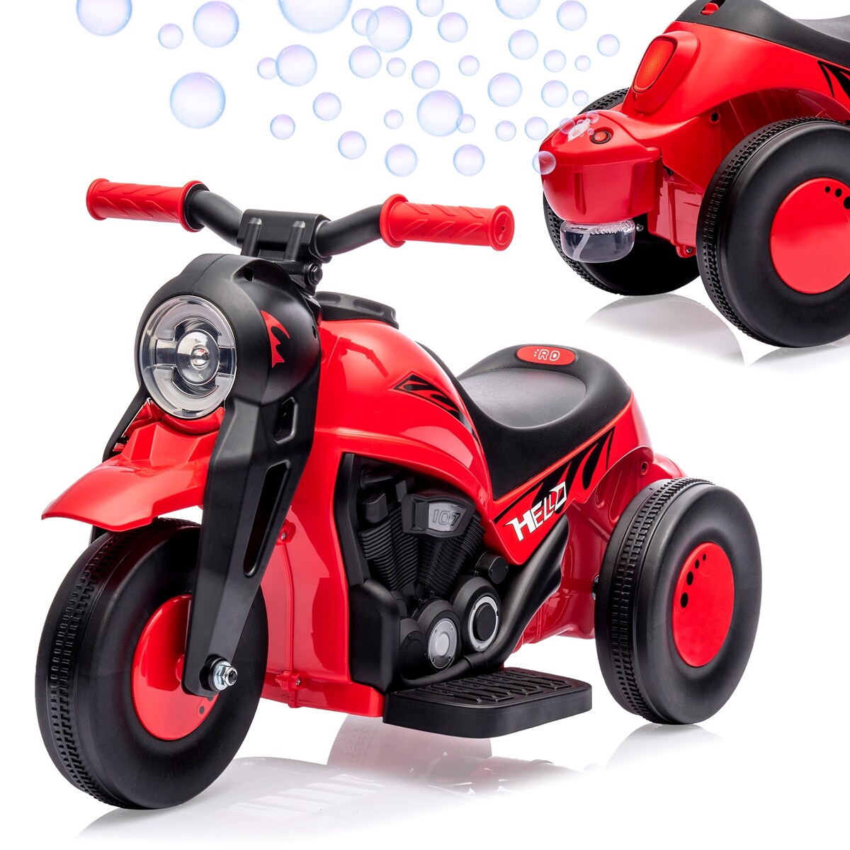 Kids Ride on Bubble Motorcycle