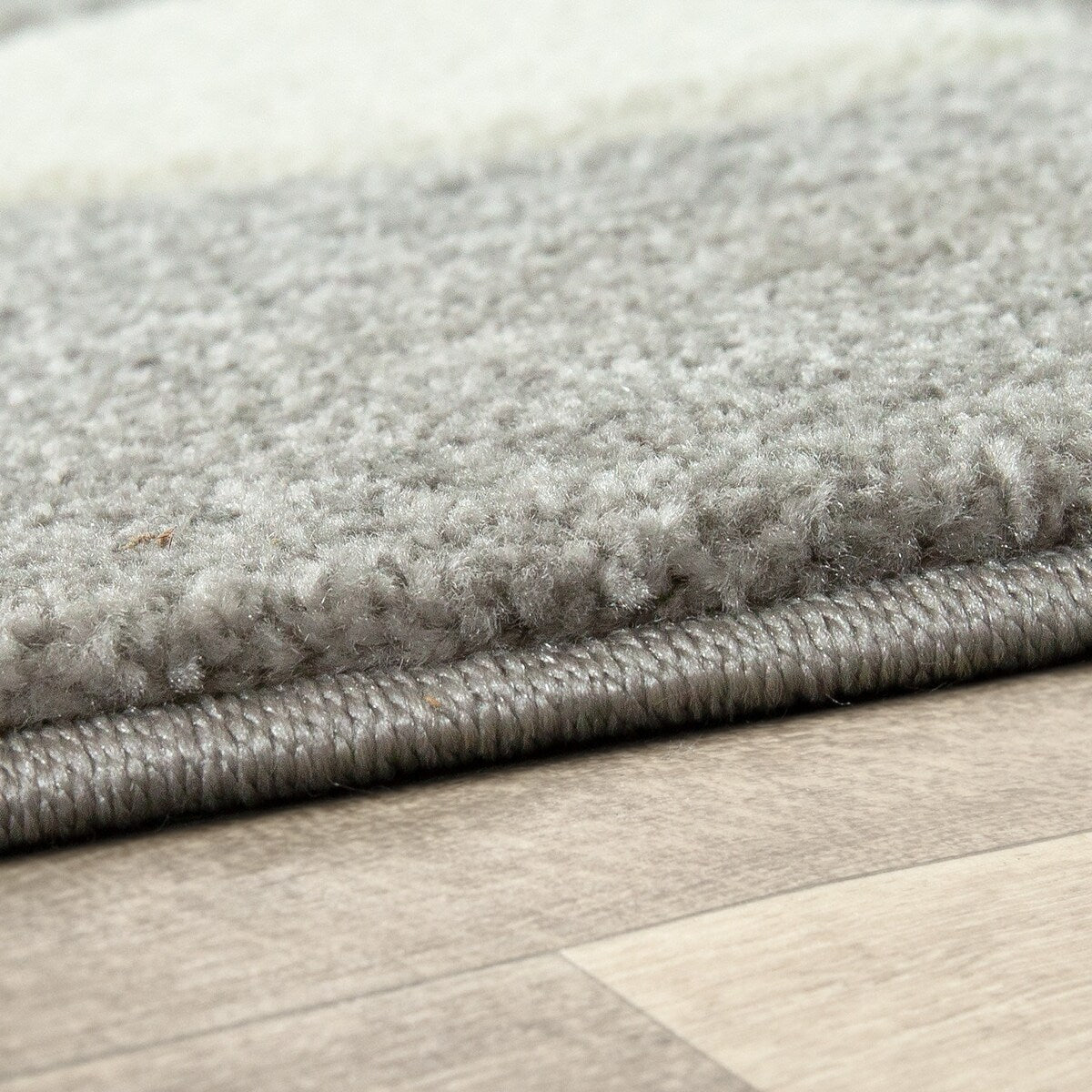 Kids Rug for Nursery with Dots Hearts And Stars In Pastel Colors