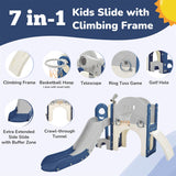 Kids Slide Playset Structure 7 in 1