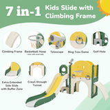 Kids Slide Playset Structure 7 in 1