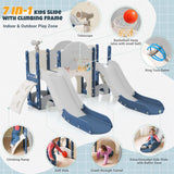 Kids Slide Playset Structure 7 in 1