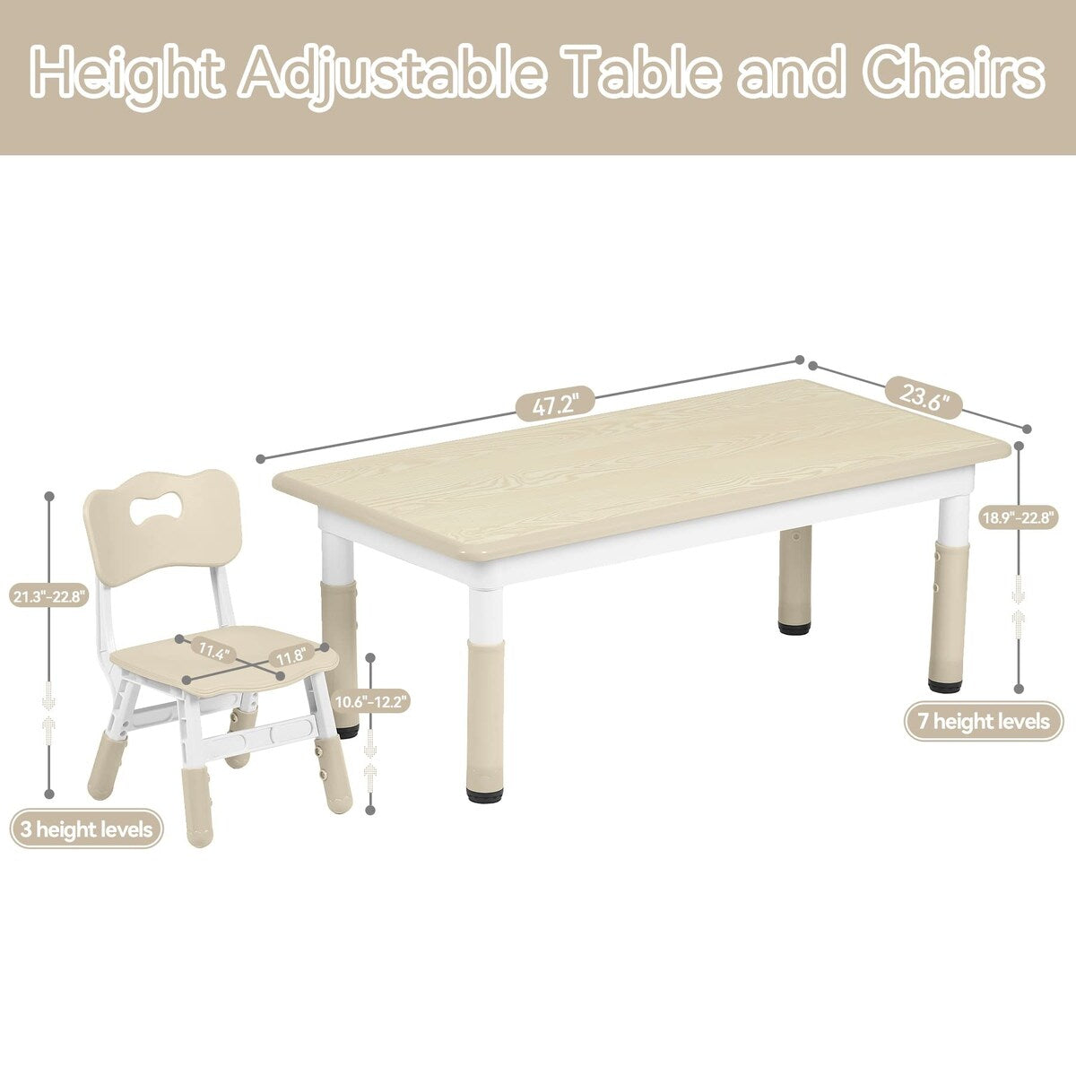 overstock kids table