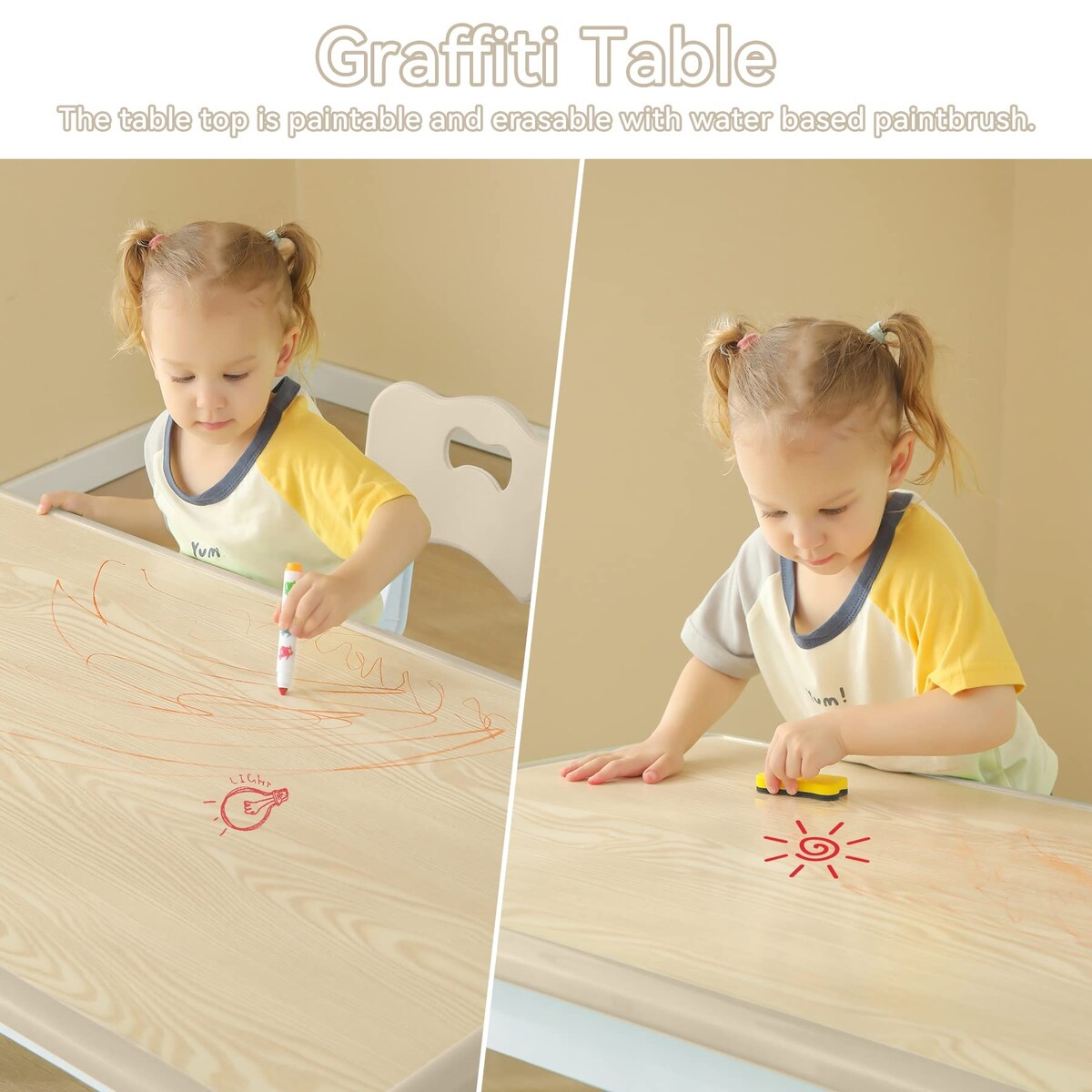 overstock kids table