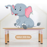 Kids Table and 6 Chair Set Activity Art Table for Classroom Daycares