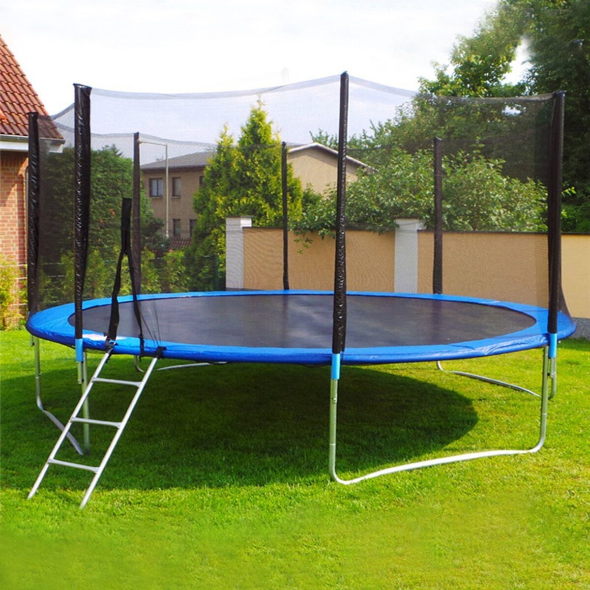 Kids Trampoline with Safety Enclosure Net - 10FT Trampoline for Toddlers Indoor and Outdoor - Parent-Child Interactive G