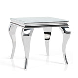 Kiermeyer Contemporary Glass 2-Piece Coffee Table Set by Furniture of America