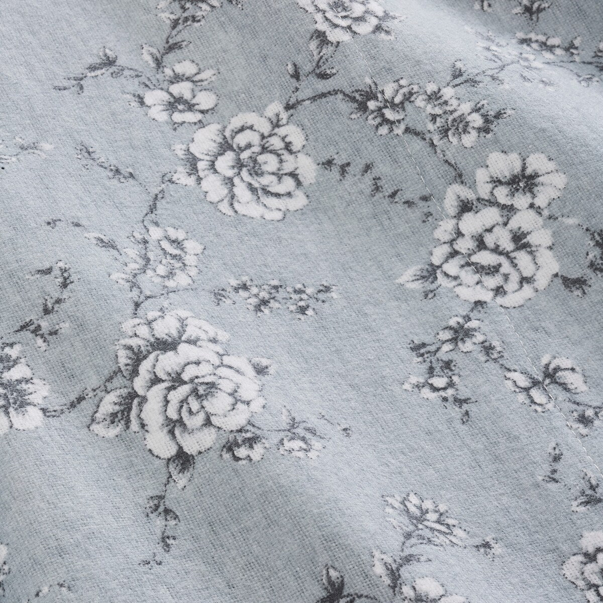Kiev 3 Piece Twin Sheet Set with Floral Pattern The Urban Port, Gray