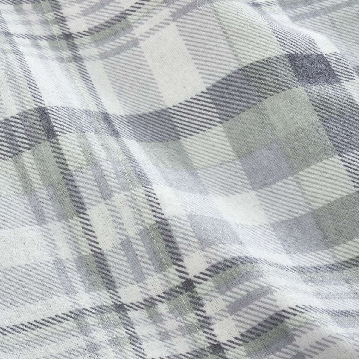 Kiev 4 Piece California King Sheet Set with Plaid Pattern The Urban Port, Gray