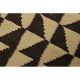 Kilim Brinda Beige/Brown Hand-Woven Wool Rug -4'11 x 6'5 - 4 ft. 11 in. X 6 ft. 5 in. - 4 ft. 11 in. X 6 ft. 5 in.