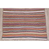 Kilim Contemporary Stripe Hand Woven Wool Persian Area Rug - 6'4" x 4'2"