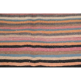 Kilim Contemporary Stripe Hand Woven Wool Persian Area Rug - 6'4" x 4'2"