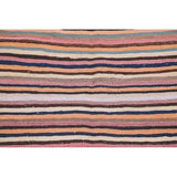 Kilim Contemporary Stripe Hand Woven Wool Persian Area Rug - 6'4" x 4'2"