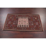 Kilim Geometric Hand Woven Wool Persian Area Rug - 5'10" x 3'3"