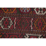 Kilim Geometric Hand Woven Wool Persian Area Rug - 5'10" x 3'3"