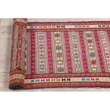 Kilim Geometric Hand Woven Wool Persian Rug - 9'0" x 2'4" Runner