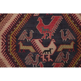 Kilim Geometric Hand Woven Wool Persian Rug - 9'5" x 3'8" Runner