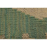 Kilim Lili Lt. Green/Ivory Hand-Woven Wool Rug -4'4 x 5'6 - 4 ft. 4 in. X 5 ft. 6 in.