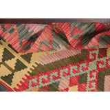 Kilim Oriental Flat Woven Wool Turkish Area Rug - 4'10" x 3'1"