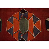 Kilim Qashqai Masterpiece Persian Antique Runner Rug - 4'8"x 19'6"