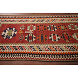 Kilim Qashqai Masterpiece Persian Antique Runner Rug - 4'8"x 19'6"