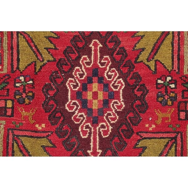 Kilim Tribal Hand Woven Wool Persian Rug - 10'3" x 4'1" Runner