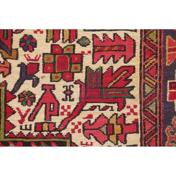 Kilim Tribal Hand Woven Wool Persian Rug - 10'3" x 4'1" Runner
