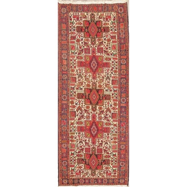 Kilim Tribal Hand Woven Wool Persian Rug - 10'3" x 4'1" Runner