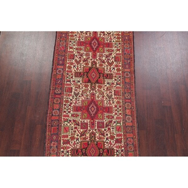 Kilim Tribal Hand Woven Wool Persian Rug - 10'3" x 4'1" Runner