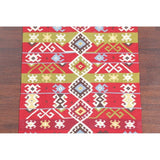 Kilim Wool Turkish Traditional Hand Woven Oriental Area Rug Red - 4'8" x 2'6"