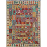 Kilim Zain Ivory Wool Rug
