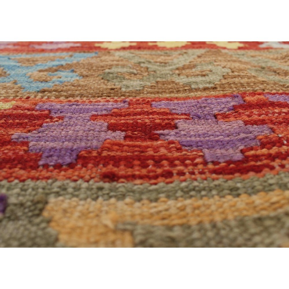 Kilim Zain Ivory Wool Rug