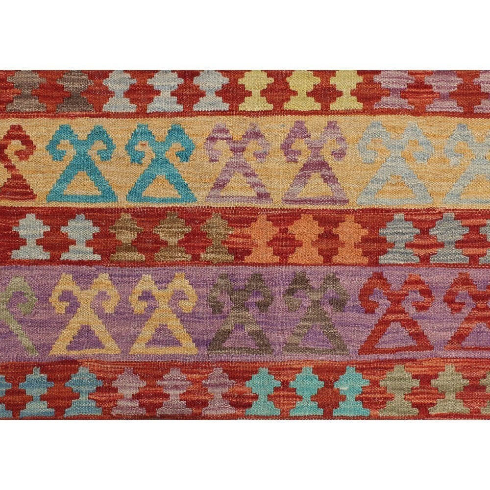 Kilim Zain Ivory Wool Rug