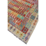 Kilim Zain Ivory Wool Rug